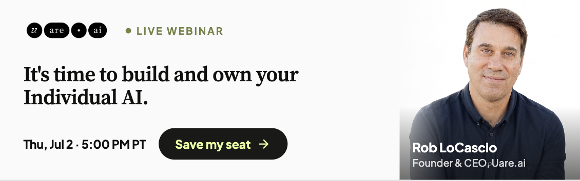 Build and Own Your Individual AI with CEO Rob LoCascio